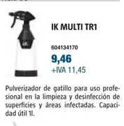 Oferta de Ik Multi Tr1  por 9,46€ en Coinfer