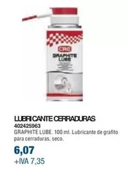 Oferta de Lubricante Cerraduras por 6,07€ en Coinfer