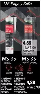 Oferta de Penosil - MS Pega Y Sella  por 4,88€ en Coinfer