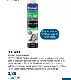 Oferta de Quilosa - Sellador por 3,26€ en Coinfer