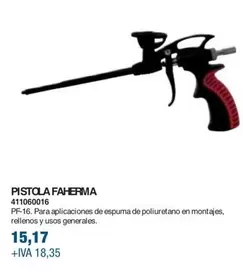 Oferta de Faherma - Pistola por 15,17€ en Coinfer