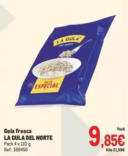 Oferta de La Gula del Norte - Gula Fresca por 9,85€ en Makro