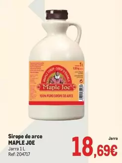 Oferta de Maple Joe - Sirope De Arce por 18,69€ en Makro