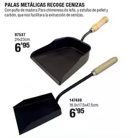 Oferta de Palas Metalicas Recoge Cenizas por 6,95€ en Ferrcash