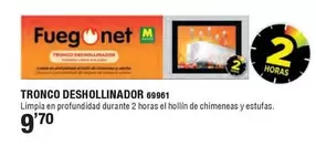 Oferta de Fuegonet - Tronco Deshollinador por 9,7€ en Ferrcash