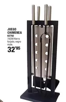 Oferta de Juego Chimenea por 32,95€ en Ferrcash