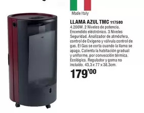 Oferta de Llama Azul TMC  por 179€ en Ferrcash