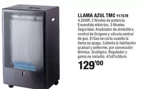 Oferta de Llama Azul Tmc por 129€ en Ferrcash