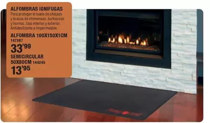 Oferta de Alfombras Ignifugas  por 33,99€ en Ferrcash