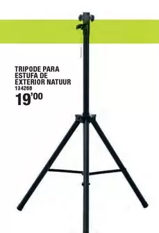 Oferta de Tripode Estufa De Exterior Natuur  por 19€ en Ferrcash