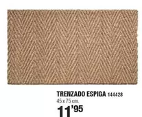 Oferta de Trenzado Espiga por 11,95€ en Ferrcash