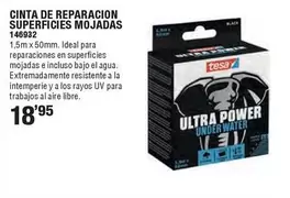 Oferta de Tesa - Cinta De Reparacion Superficies Mojadas por 18,95€ en Ferrcash