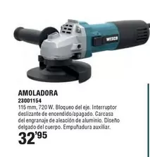 Oferta de Wesco - Amoladora por 32,95€ en Ferrcash