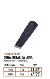 Oferta de Flores Cortes - Cuna Metalica Leña en Ferrcash