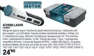 Oferta de Atornillador por 24,95€ en Ferrcash