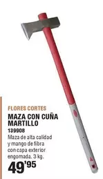 Oferta de Flores Cortes - Maza Con Cuna Martillo por 49,95€ en Ferrcash