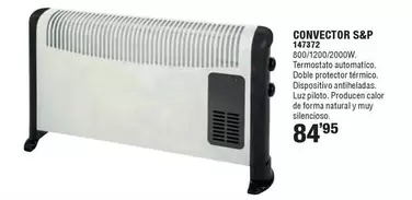 Oferta de Convector S&p por 84,95€ en Ferrcash