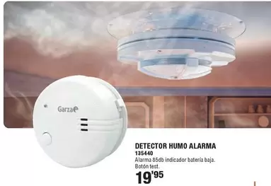 Oferta de Detector Humo Alarma por 19,95€ en Ferrcash