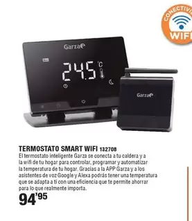 Oferta de Termostato Smart Wifi  por 94,95€ en Ferrcash