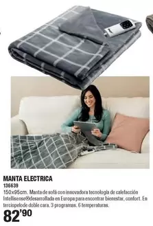 Oferta de Manta Electrica por 82,9€ en Ferrcash