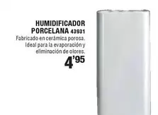 Oferta de Humidificador Porcelana  por 4,95€ en Ferrcash