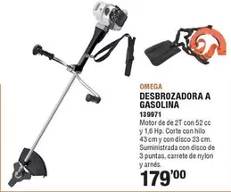 Oferta de Omega - Desserozadora A Gasolina por 179€ en Ferrcash