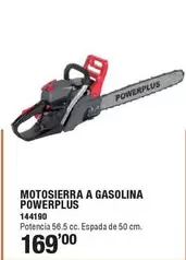 Oferta de Power Plus - Motosierra A Gasolina por 169€ en Ferrcash