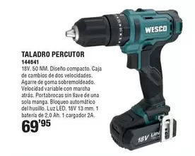 Oferta de Wesco - Taladro Percutor por 69,95€ en Ferrcash