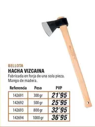 Oferta de Bellota - Hacha Vizcaina en Ferrcash