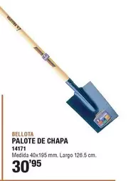 Oferta de Bellota - Palote De Chapa por 30,95€ en Ferrcash