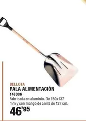 Oferta de Bellota - Pala Alimentacion por 46,95€ en Ferrcash