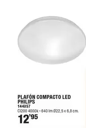 Oferta de Philips - Plafon Compacto Led por 12,95€ en Ferrcash