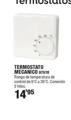 Oferta de Termostato Mecanico por 14,95€ en Ferrcash