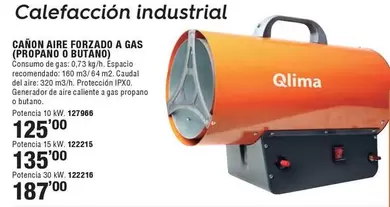 Oferta de Canon Aire Forzado A Gas  por 125€ en Ferrcash