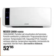 Oferta de Nexeo 2000 por 52,95€ en Ferrcash