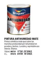 Oferta de Bruguer - Pintura Antihumedad Mate por 16,24€ en Ferrcash