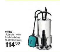 Oferta de Natuur - 110373  Potencia 1100 W Caudal Máximo por 114€ en Ferrcash