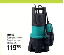 Oferta de Natuur - 146049 Potencia 1300w. Caudal Maximo por 119€ en Ferrcash