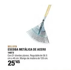 Oferta de Bellota - Escoba Metalica De Acero por 25,45€ en Ferrcash