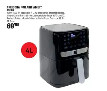 Oferta de Ambit - Freidora Por Aire  por 69,95€ en Ferrcash