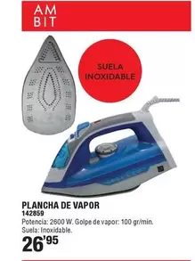 Oferta de Plancha De Vapor por 26,95€ en Ferrcash