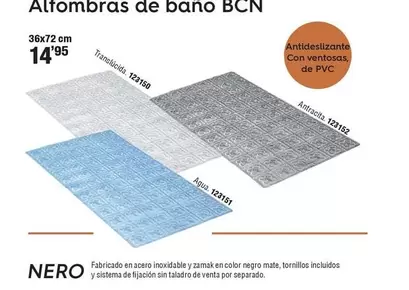 Oferta de Alfombras De Bano por 14,95€ en Ferrcash