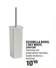 Oferta de Escobilla Bohol/Sky White por 10,95€ en Ferrcash