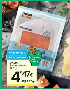 Oferta de Basic - Salmo Fumat por 4,47€ en Caprabo