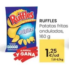 Oferta de Ruffles - Patatas Fritas Onduladas por 1,25€ en Eroski