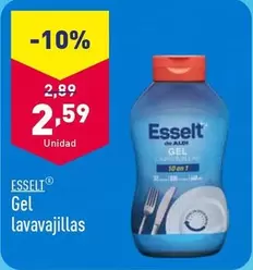 Oferta de Esselt - Gel Lavavajillas por 2,59€ en ALDI