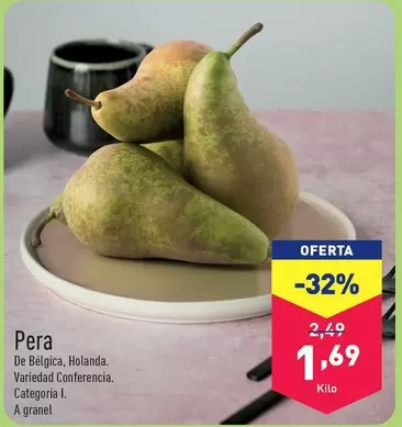 Oferta de Pera por 1,69€ en ALDI