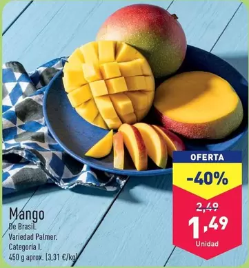 Oferta de Mango por 1,49€ en ALDI