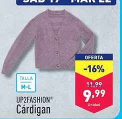 Oferta de Up2fashion - Cárdigan por 9,99€ en ALDI