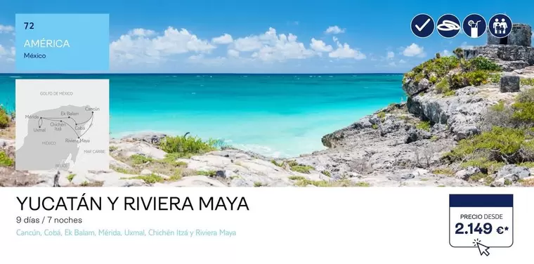 Oferta de Viajes a Riviera Maya en Tui Travel PLC